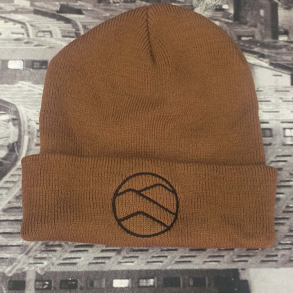 Classic Brown Knit Beanie